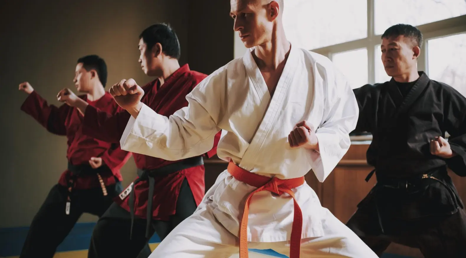 Adult martial arts, including Taekwondo training, offer more than just a workout—providing physical benefits like improved cardiovascular fitness, weight loss, and lean muscle development, alongside mental benefits such as stress relief, enhanced cognitive function, self-esteem, and the self-discipline to master different techniques and progress toward a black belt.